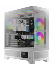 Корпус Gamdias ATLAS M1 Midi-Tower White (4712960139572)