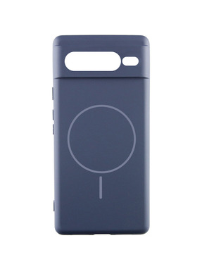 Чохол Silicone Cover Lakshmi Full Camera (AA) with Magnetic Fit для Google Pixel 7 Pro Midnight Blue (6905832147)