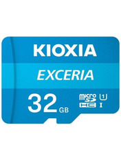 Карта пам'яті Kioxia Exceria microSDHC 32GB Class 10 UHS-I + SD-adapter (LMEX1L032GG2) 32 ГБ