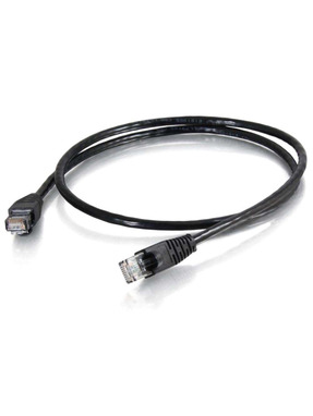Мережевий патч-корд Ritar CCA Q500 Cat.5e UTP 1m Black (PCR-CCA / 1Bk)