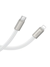 Кабель синхронізації Hoco X125 Exceso Type-C to Lightning Нет White 1 30W 1m White