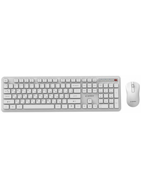 Комплект Gembird Slim Pro Business (KBS-WPS-01-W-CYRL) White