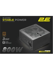 Блок живлення 2E Stable Power Pro ATX 800W 80 Plus Bronze (2E-ST800BRII-120)