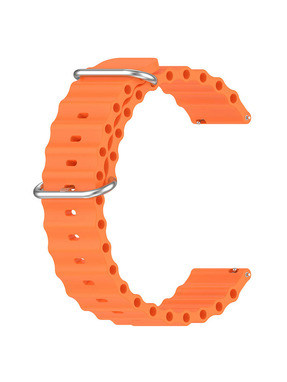 BeCover Wave Style (22mm) Huawei Watch GT 5 (46mm) Orange