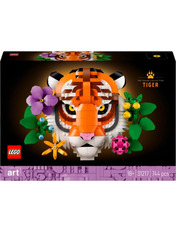Lego Art Колекція фауни Тигр 744 деталі (31217) Конструктори