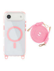 Чохол LanyardCase with MagSafe для Apple iPhone 17 Air Pink Pink (6938720145)