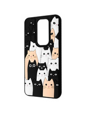Чохол Wave Doodle Case для Xiaomi Redmi Note 8 Pro Cats Cats (6938107254)