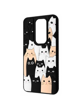 Чохол Wave Doodle Case для Xiaomi Redmi Note 8 Pro Cats (6938107254)