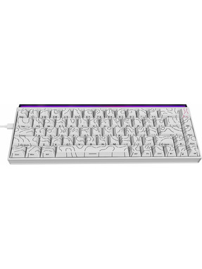 Клавіатура Ajazz NK68 Red Switch (NK68-R-S-W) White