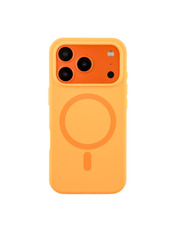 Чохол Glow Silicone Case with Magsafe для Apple iPhone 17 Pro Orange Orange (6931802574)