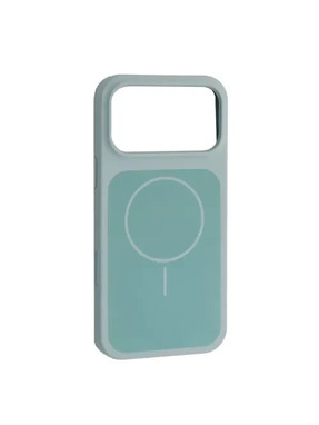 Чохол New Silicone Case MagSafe для Apple iPhone 17 Pro Max Light Green