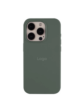 Чохол Silicone Case Full Size (AA) для Apple iPhone 15 Pine Green (6931740528)