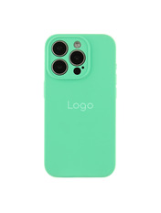 Чохол Silicone Case Full Size with Frame для Apple iPhone 15 Pro Spearmint Spearmint (6901482357)