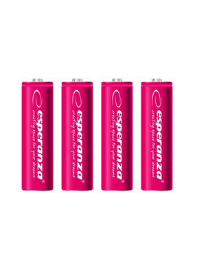 Акумуляторна батарейка Esperanza EZA104R AA Ni-MH 2000mAh 4шт (EZA104R)