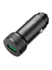 Автомобільний зарядний пристрій Hoco Z49A 18W 1 USB-A Відсутній Black 1 USB-A Black