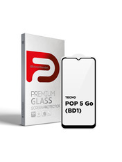 Захисне скло ArmorStandart Full Glue для TECNO POP 5 Go глянсове (ARM65314)