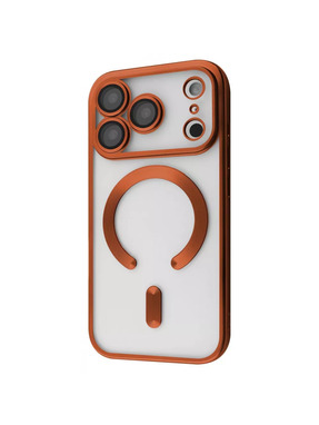 Чохол Cosmic Metal Matte Case with Magnetic Ring для Apple iPhone 17 Pro Max Orange (6937185029)