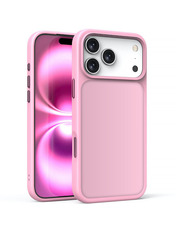 Чохол Metal Buttons для Apple iPhone 17 Pro Max Pink Pink (6948127530)