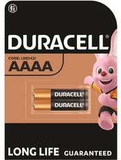 Батарейка Duracell LongLife AAAA Alkaline 2шт (LR8D425)