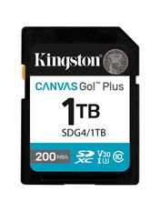 Карта пам'яті Kingston Canvas Go! Plus SDXC 1TB UHS-I U3 1 ТБ UHS-I U3 Ні