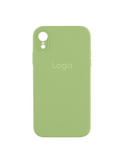 Чохол Silicone Case Square Full Camera для Apple iPhone XR Mint Mint (6982754310)