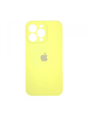Чохол Silicone Case Full Camera (MC) для Apple iPhone 14 Pro Max Mellow Yellow