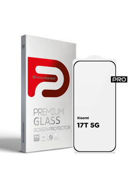 Захисне скло ArmorStandart Pro для Xiaomi 17T 5G глянсове (ARM90933) Black