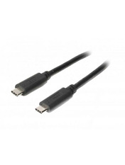 Кабель синхронізації Cablexpert CCP-USB3.1-CMCM-1M Type-C to Type-C 36W 1m Black (CCP-USB3.1-CMCM-1M)