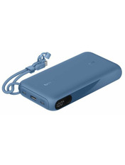 Павербанк Belkin BoostCharge with Display 2xUSB-C + 1xUSB-A 20 20000 Blue 20W 20000mAh Blue (BPB028HQBL)