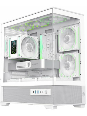 Корпус GameMax Vista 2 M Mini-Tower White