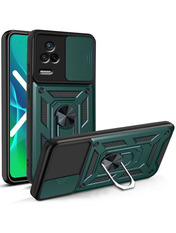 Чохол Camshield Serge Ring Magnet для Xiaomi Poco F4 Green