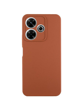 Чохол Ummi Silicone Cover Lakshmi Full Camera (AA) для Xiaomi Redmi 13/Poco M6 4G Brown (6938102745)