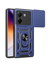 Чохол Ummi Camshield Serge Ring для Xiaomi Poco M7 Pro 5G Navy Navy (6973841529)