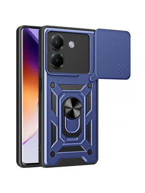 Чохол Ummi Camshield Serge Ring для Xiaomi Poco M7 Pro 5G Navy (6973841529)