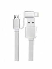 Кабель синхронізації Patron USB to Lightning + microUSB 1m Red (CAB-PN-LIGHT-MIC-1M)