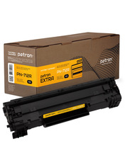 Patron EXTRA Label PN-712R (Canon 712/HP CB435A) Black  (PN-712R)