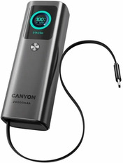Павербанк Canyon OnPower 265 1xUSB-C + 1xUSB-A 165W 20000mAh Black (CNS-CPB265DG)