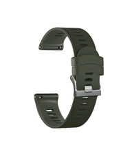 ArmorStandart Silicone Soft Watch Strap 20mm Зелений Army Green (ARM88470)