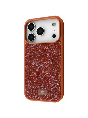 Чохол Bling World Rock Diamond (TPU) для Apple iPhone 17 Pro Orange (6937182045)