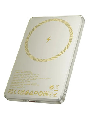 Павербанк Hoco Q26 Joy 1xUSB-C 20W 5000mAh Titanium Gold