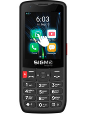 Кнопковий телефон Sigma X-Style S3501 Black Black (4827798345511)