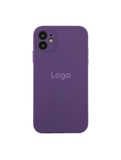 Чохол Silicone Case Square Full Camera для Apple iPhone 11 Purple Purple (6952813740)