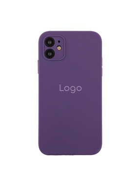 Чохол Silicone Case Square Full Camera для Apple iPhone 11 Purple (6952813740)