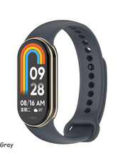 BeCover Mi Band 8 Сірий Grey (709388)