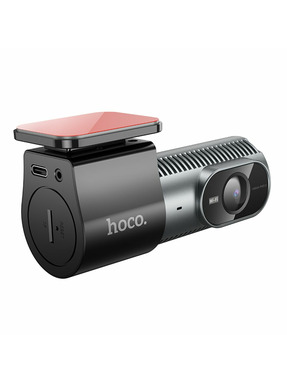 Автомобільний відеореєстратор Hoco DV13 1x Cam Grey