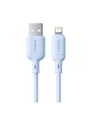 Кабель синхронізації Baseus Silky USB to Lightning Blue 12W 1m Blue (P10377702313-00)