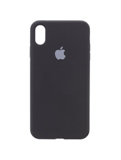 Чохол Silicone Case Full Aquarelle для Apple iPhone XS Max Black