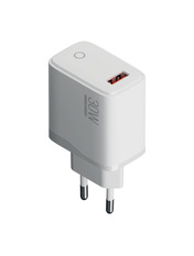 Мережевий зарядний пристрій ArmorStandart AR013 White 30 Відсутній 1 USB-A (1 USB-A) 30W White (ARM84424)