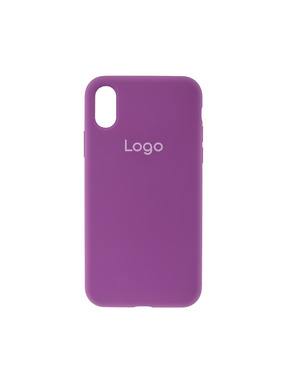 Чохол Silicone Case Full Size (AA) для Apple iPhone X/XS Grape (6907451823)