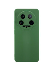 Чохол Silicone Cover Silicone Case Lakshmi Full Camera для Xiaomi 14 Ultra Dark Green